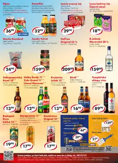 Náhled letáku CBA leták od 12.11.2025 | Strana: 6 | Produkty: Plech, Velvet, Krušovice, Holba šerák 11