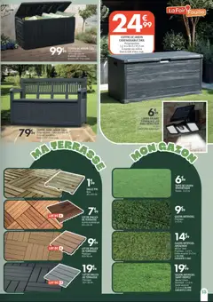 La Foir'Fouille - Prévisualisation de La Foir'Fouille catalogue semaine 8 valide à partir de 16.02.2026 | Page: 13 | Produits: Tapis, Lampe, Coffre de jardin, Lampe solaire