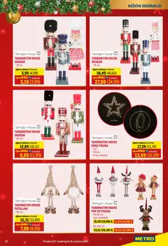 Metro - Božićni katalog - Pregled kataloga iz trgovine Metro, vrijedi od 17.11.2025 | Stranica: 21