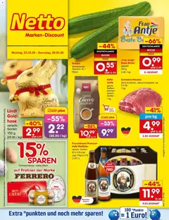 Netto Marken-Discount Prospekt Mauern	 ab 23.03.2026 gültig