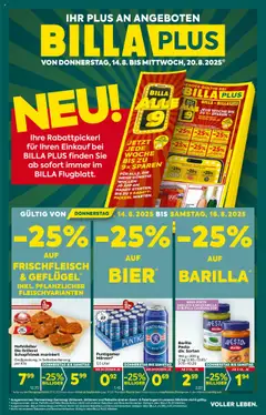 Vorschau von dem Prospekt - Billa Plus Flugblatt gültig ab 14.08.2025
