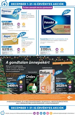 Alma Gyógyszertárak Akciós újság - amely érvényes a következő dátumtól: 01.12.2025 | Oldal: 8 | Termékek: Rágógumi, Italpor