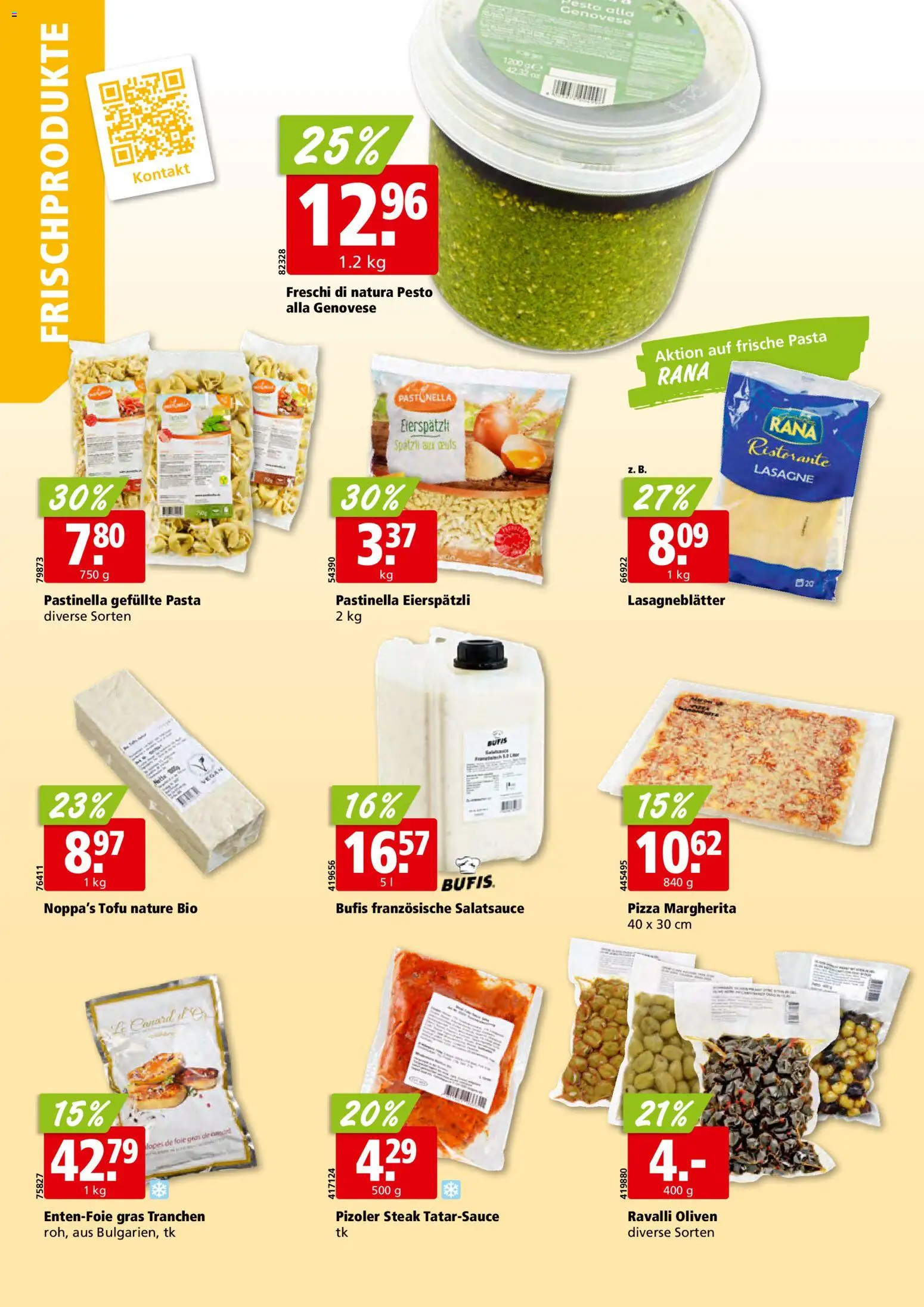 Aligro Aktionen Schlieren, Gossau SG, Frauenfeld, Rapperswil-Jona, Sargans, Bern, Brüttisellen, Pratteln, Emmen, Spreitenbach – gültig ab 17.11.2025 | Seite: 12 | Produkte: Pizza, Pasta