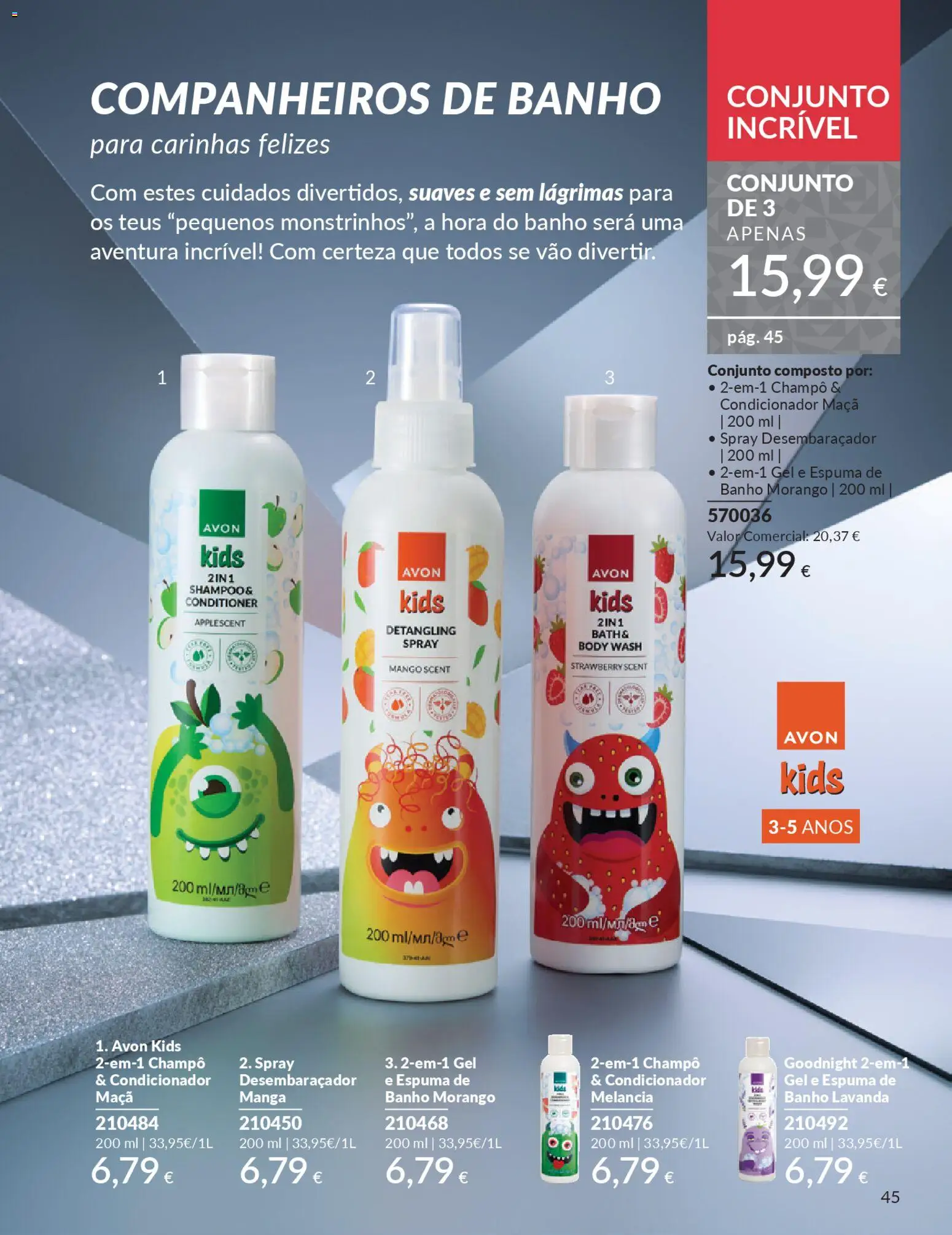 Catálogo Avon Campanha 11 Black Friday │ válido de 01.11.2025 | Página: 45 | Produtos: Condicionador, Espuma de banho, Banho, Maça