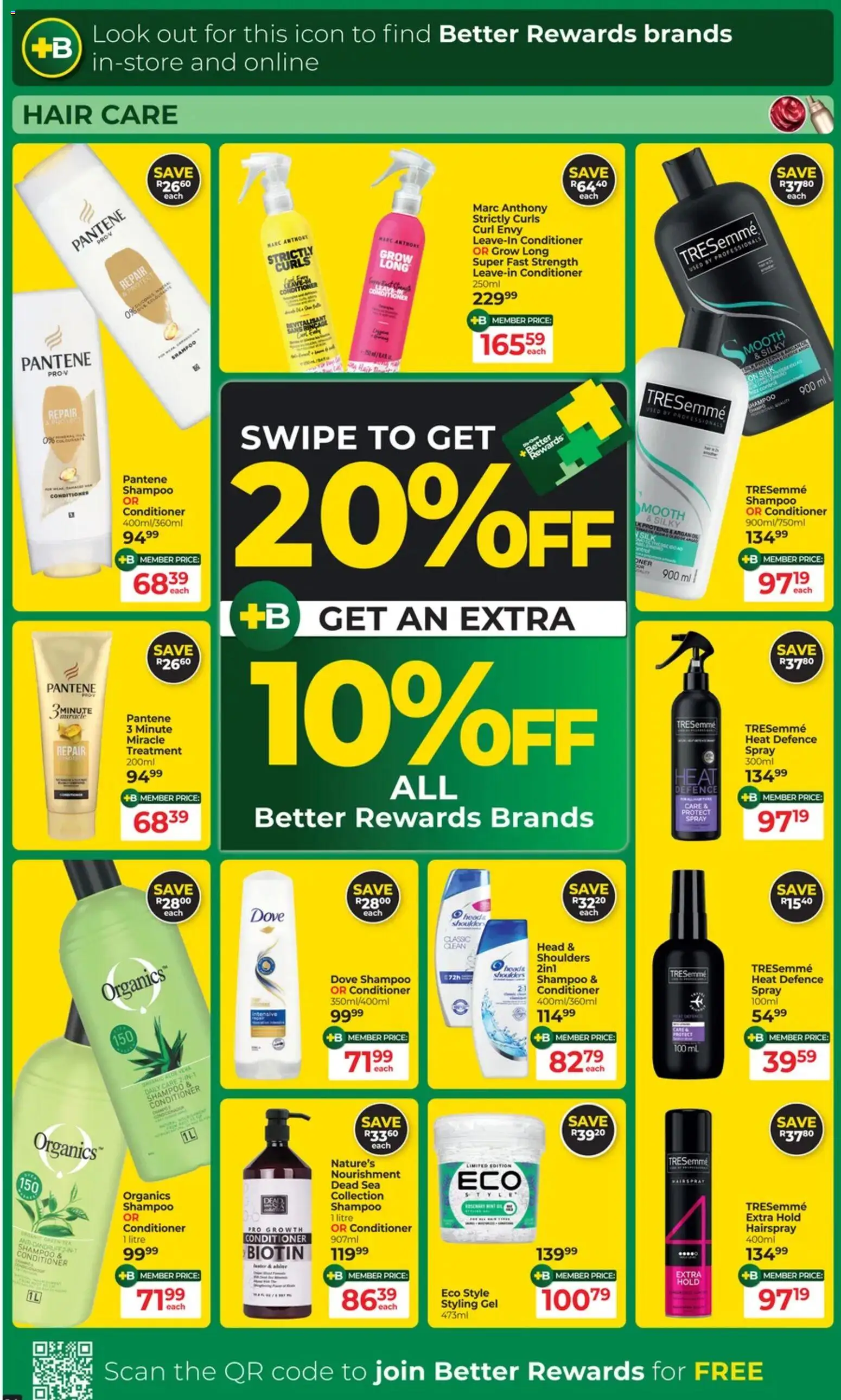 New Dis-Chem catalogue – valid from 21.10.2025 | Page: 14 | Products: Shampoo, Conditioner