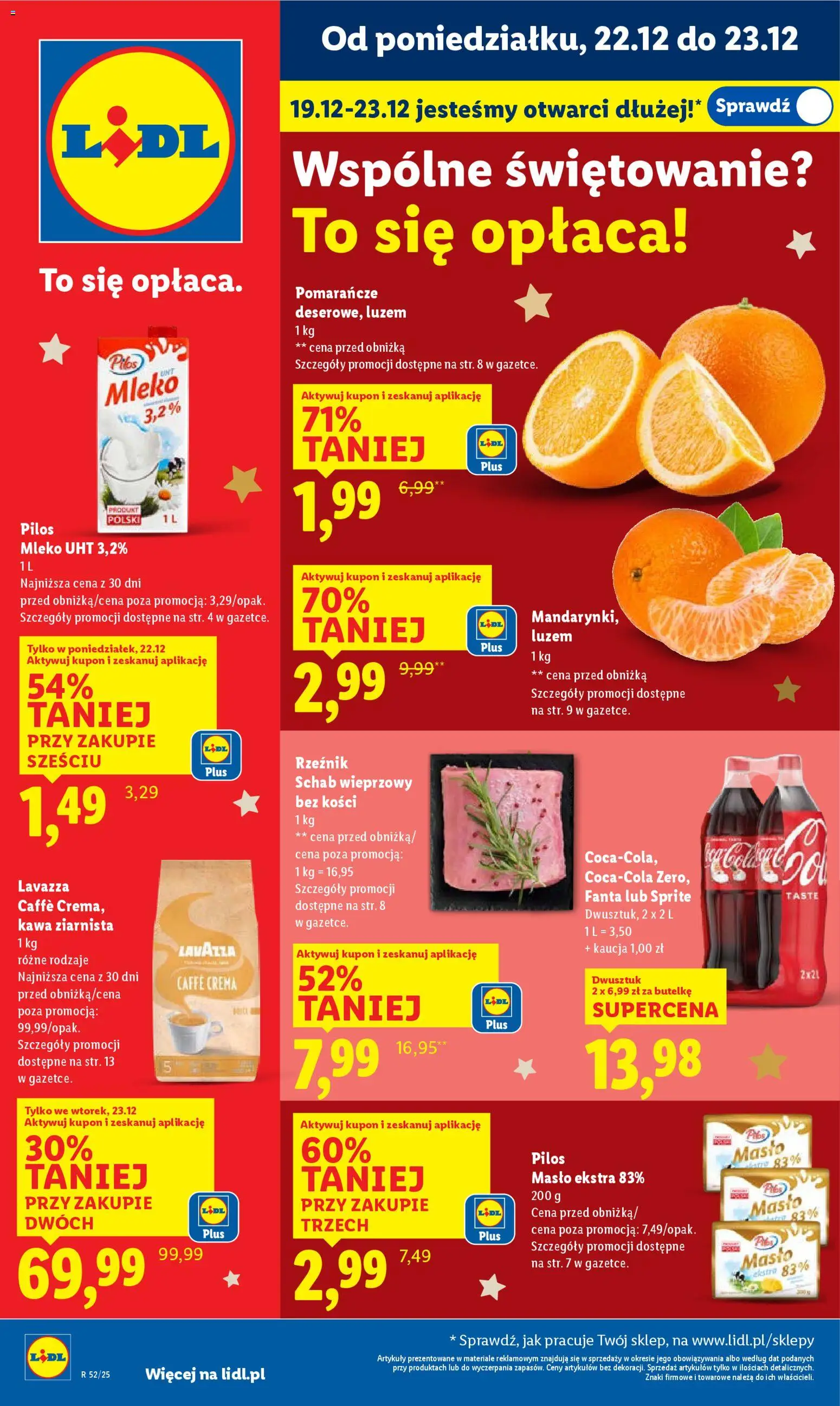Lidl Gazetka od 22.12.2025 | Strona: 1