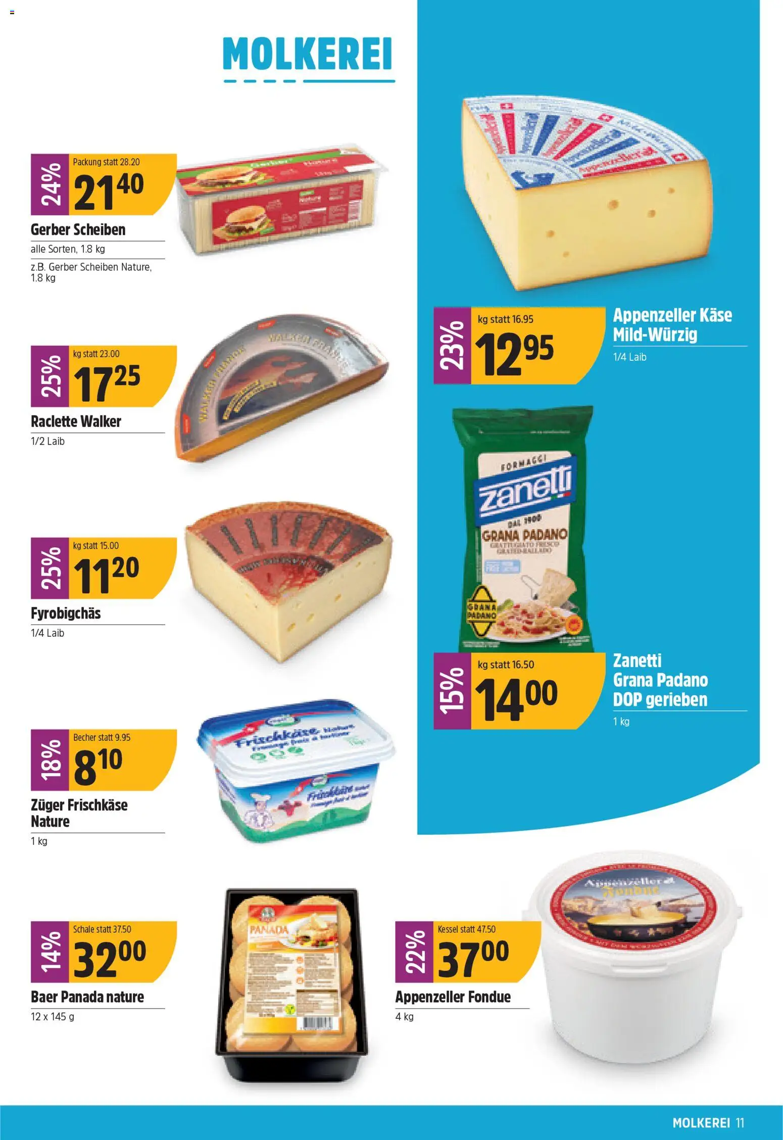 TopCC Aktionen – gültig ab 29.12.2025 | Seite: 11 | Produkte: Käse, Raclette, Fondue, Kessel