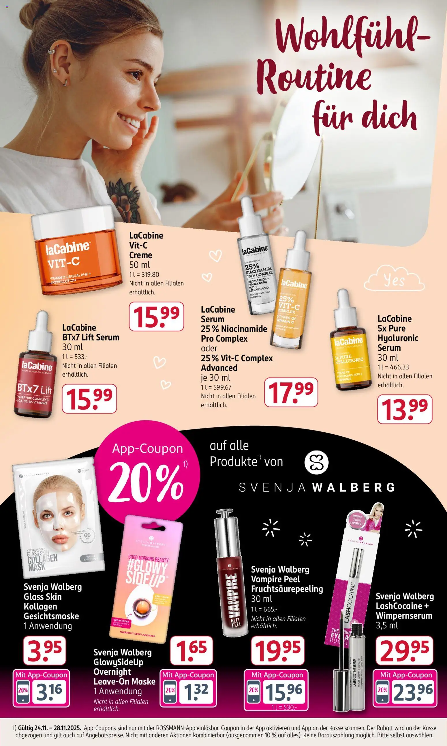 Rossmann - Black Friday – gültig ab 24.11.2025 | Seite: 17 | Produkte: Creme, Maske, Gesichtsmaske, Wimpernserum