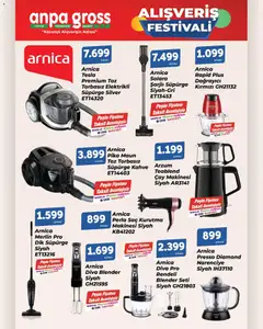 01.11.2025 tarihinden itibaren geçerli olan Anpa Gross kataloğu önizlemesi | Sayfa: 2 | Ürünler: Blender, Çay makinesi, Kahve, Çay