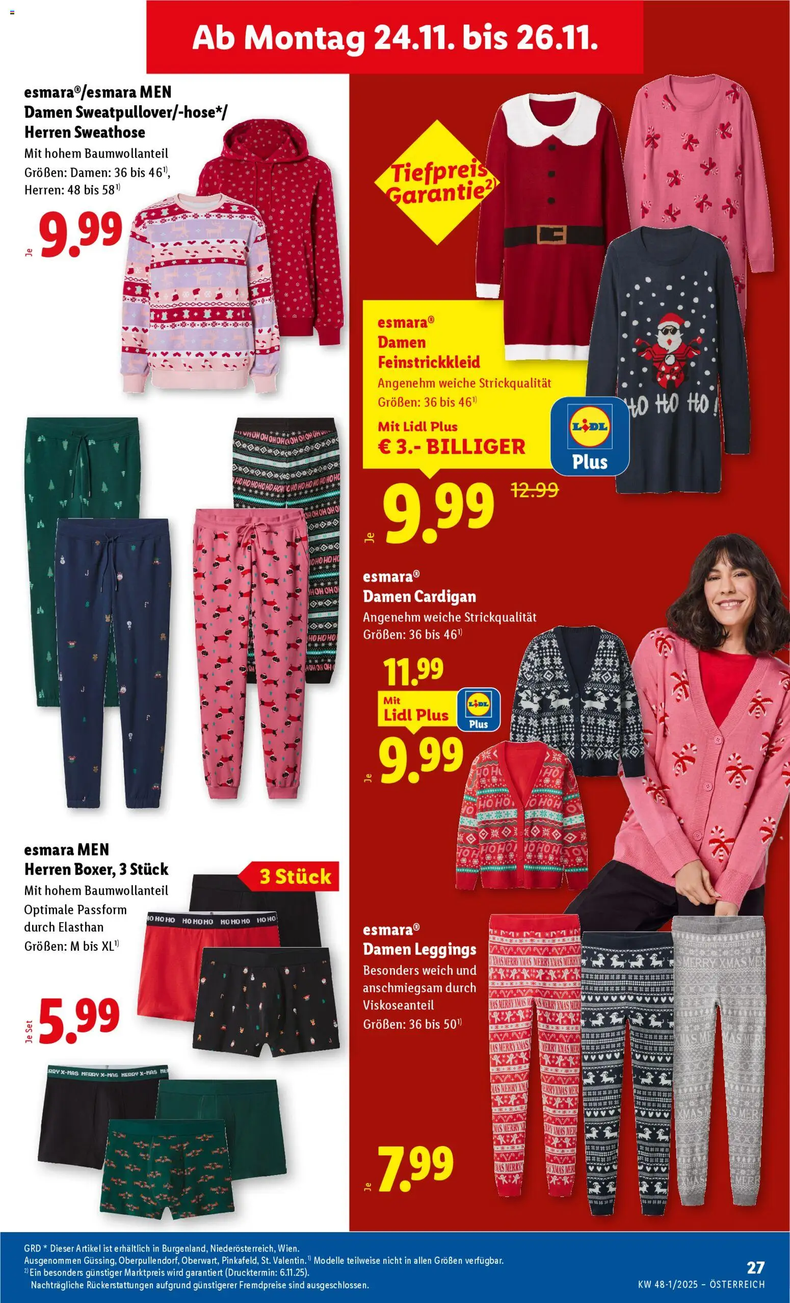 Lidl Flugblatt - Eisenstadt, Ebenfurth, Mattersburg gültig ab 20.11.2025 | Seite: 29 | Produkte: Leggings