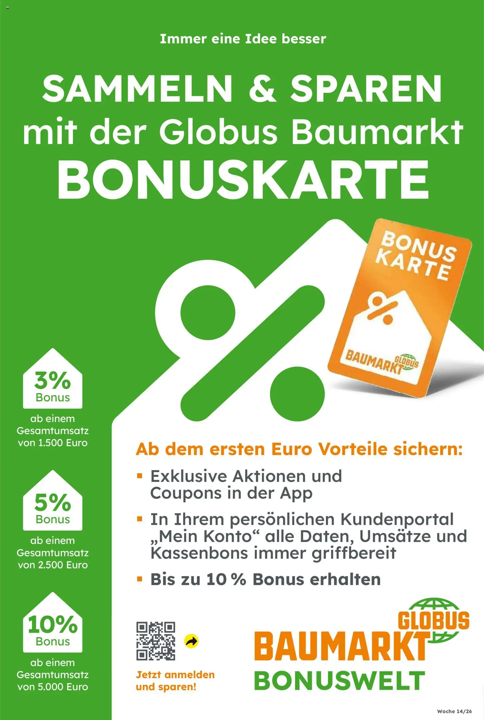 Globus Baumarkt Prospekt Saarbrücken	 – gültig ab 30.03.2026 | Seite: 19