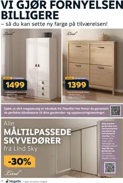 Forhåndsvisning av Megaflis - Kundeavis gyldig fra 12.02.2026 | Side: 10 | Produkter: Garderobeskap, Skoskap, Håndtak