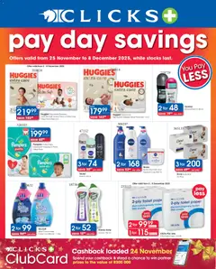 Clicks specials catalogue – valid from 25.11.2025