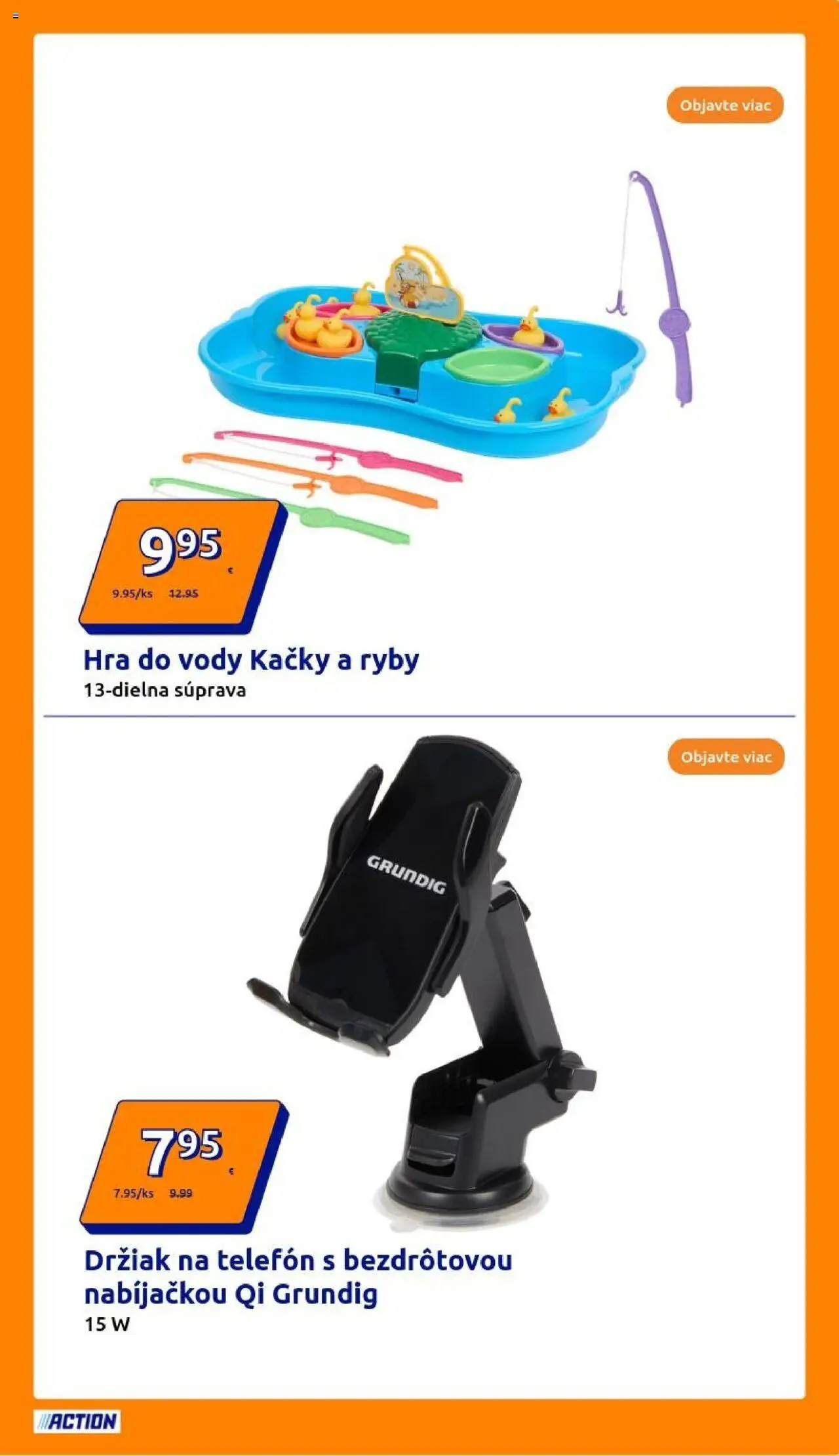 Action leták │ platný od 06.08.2025 | Strana: 7 | Produkty: Telefón, Ryby, Hra