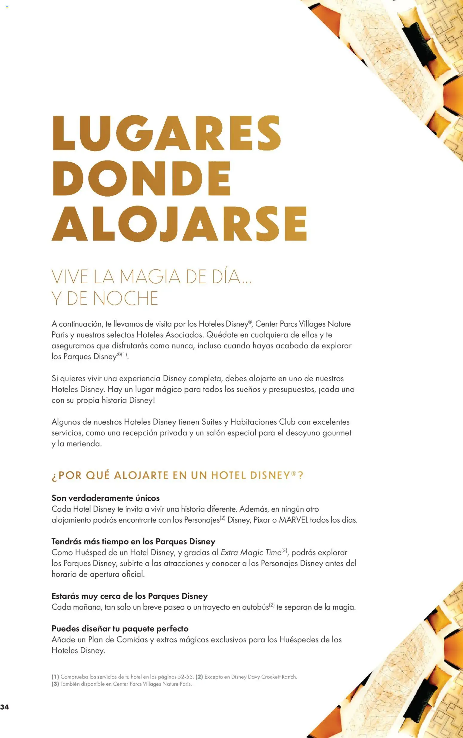 Viajes El Corte Inglés Folleto Disneyland Paris │ válido desde el 31.03.2026 | Página: 36 | Productos: Té