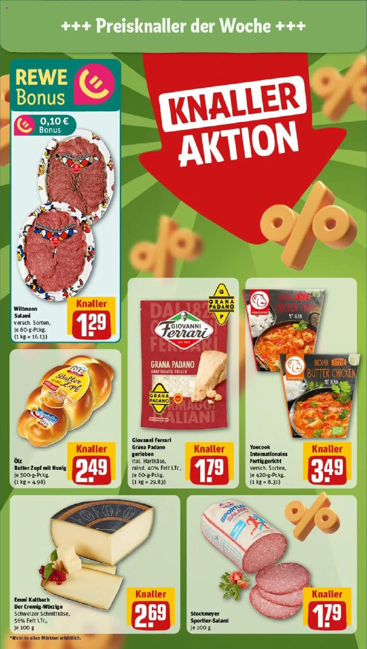 Rewe prospekt Duisburg / Rumeln	 - gültig ab dem 29.06.2025 | Seite: 16 | Produkte: Youcook, Butter, Salami