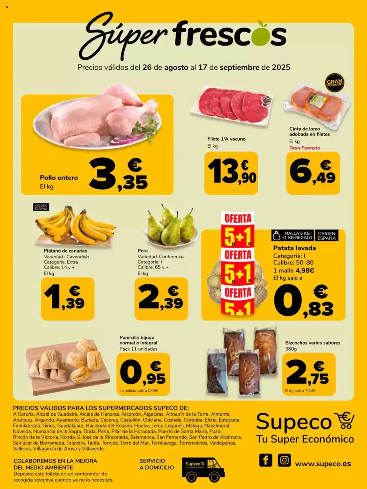 Supeco folleto │ válido desde el 26.08.2025 | Página: 8 | Productos: Filete