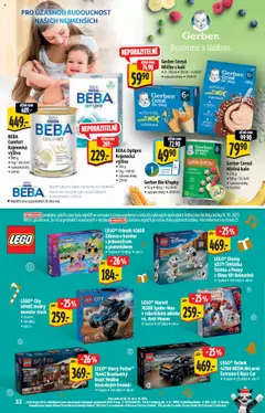 Náhled letáku Albert katalog - Hypermarket od 22.10.2025 | Strana: 32 | Produkty: Nestlé Beba, PC, Kaše, Křupky