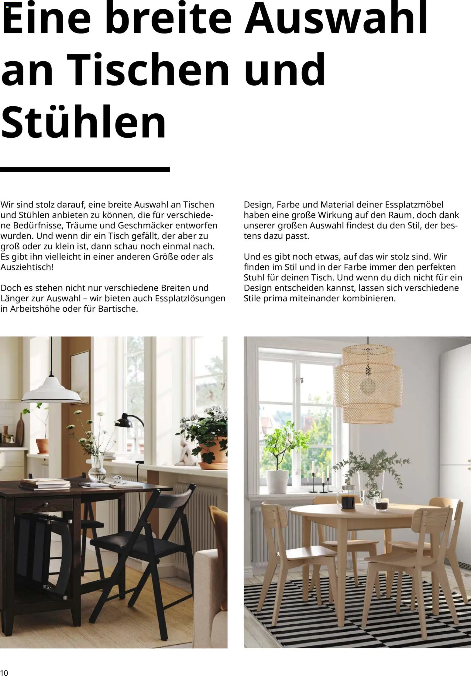 Ikea Essplatz – gültig ab 02.01.2026 | Seite: 10 | Produkte: Tisch, Stuhl