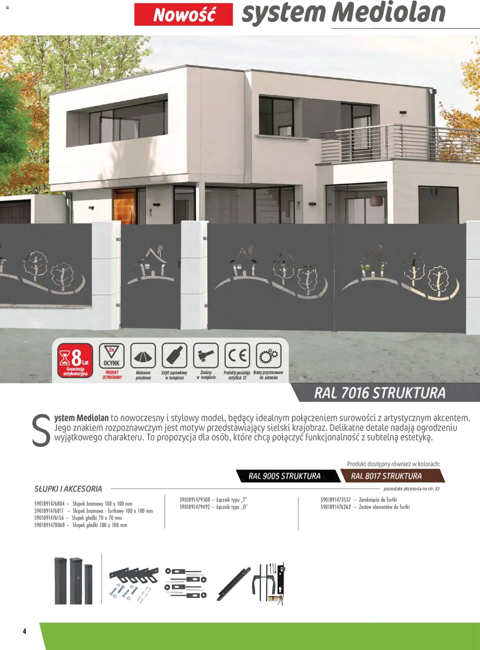 Leroy Merlin gazetka - Ogrodzenia Polbram od 09.03.2026 | Strona: 4