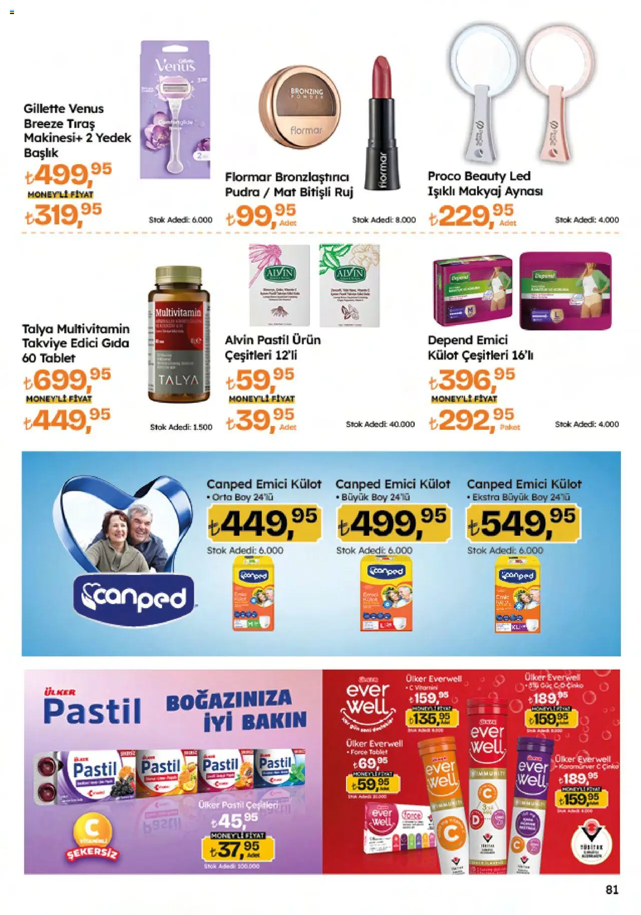 Migros Katalog - 5M Migroskop Dijital - 25.09.2025 tarihinden itibaren geçerlidir | Sayfa: 81 | Ürünler: Ruj, Makyaj, Bronzlaştırıcı, Tıraş makinesi