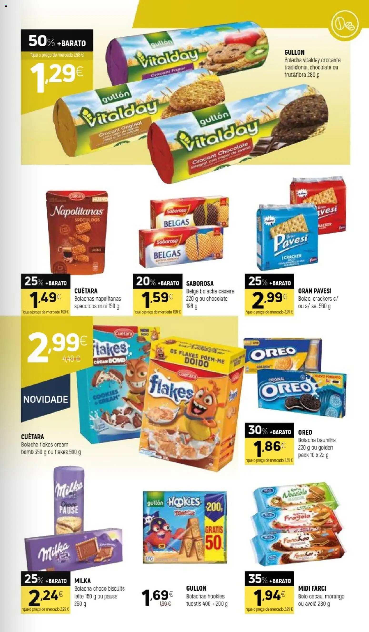 Coviran - folheto │ válido de 24.02.2026 | Página: 13 | Produtos: Copos, Bolachas, Leite, Chocolate