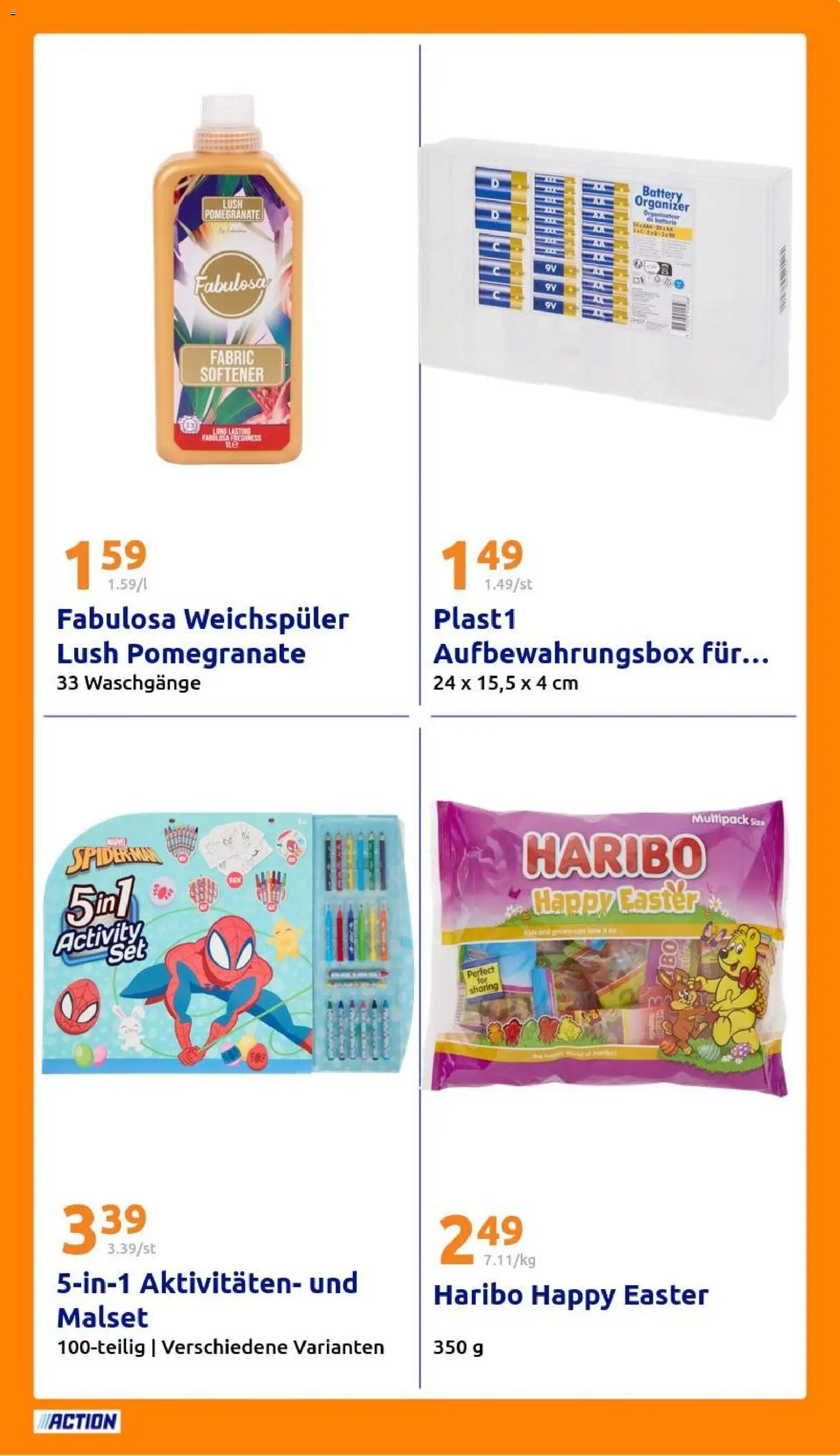 Action Prospekt – gültig ab 11.03.2026 | Seite: 31 | Produkte: Haribo, Weichspüler
