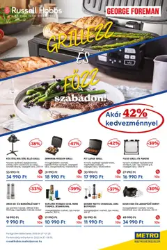 Metro akciós ujság - amely érvényes a következő dátumtól: 01.07.2025 | Oldal: 25 | Termékek: Botmixer, Grill, Edény, Só