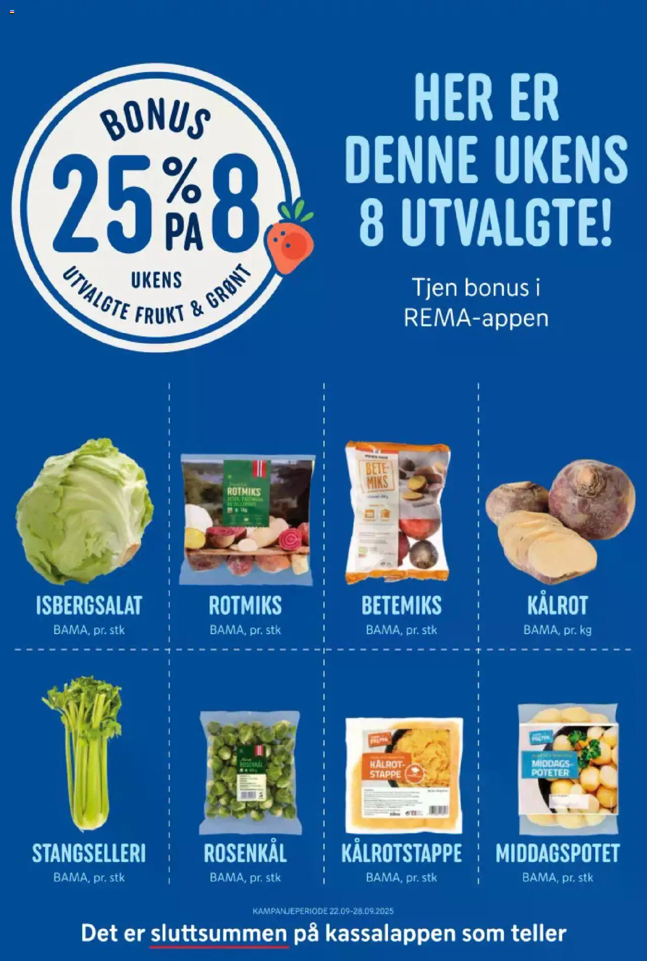  | Side: 7 | Produkter: Kålrot, Stangselleri, Isbergsalat, Rosenkål
