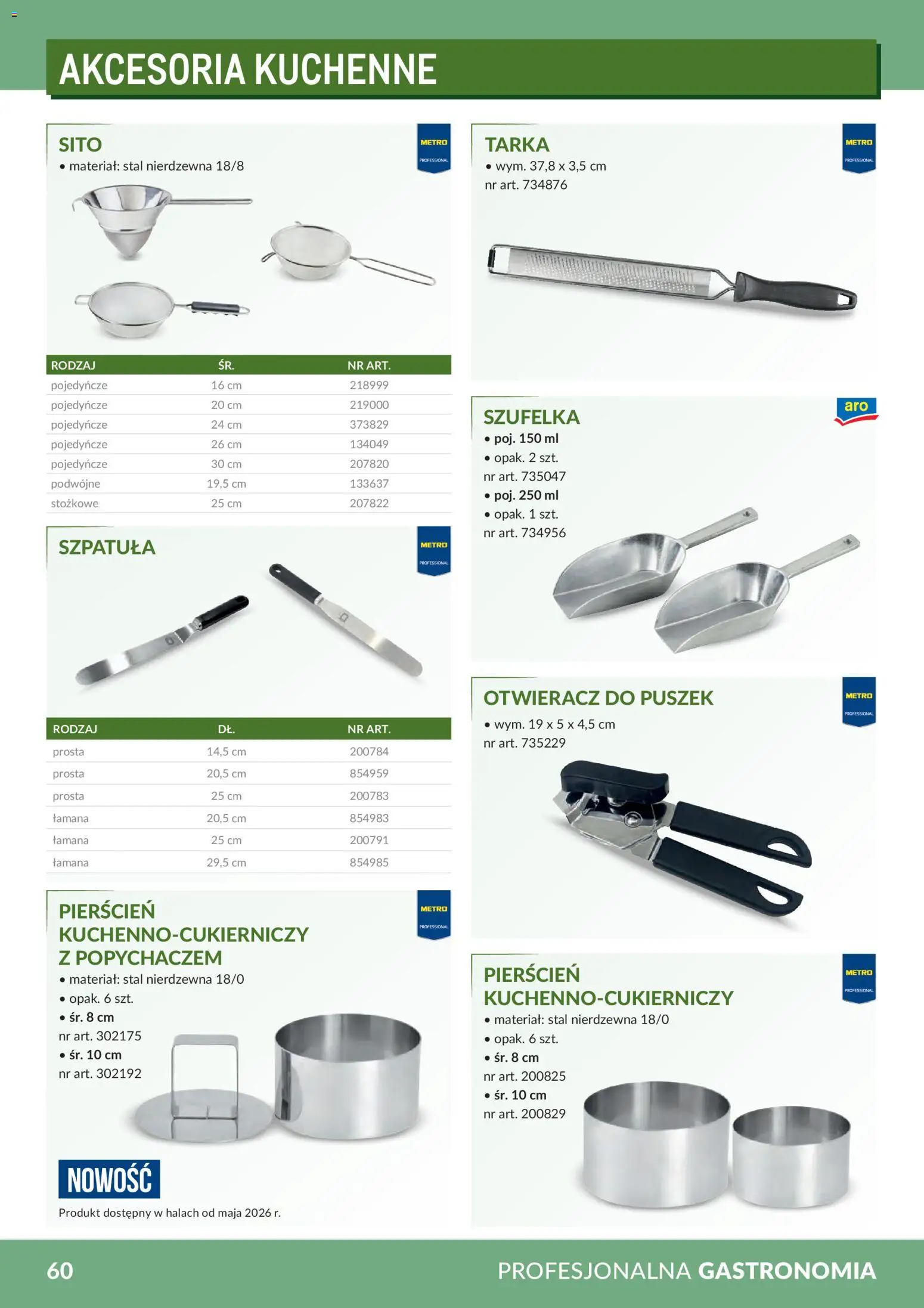 Makro Gazetka - Profesjonalna Gastronomia od 01.02.2026 | Strona: 60