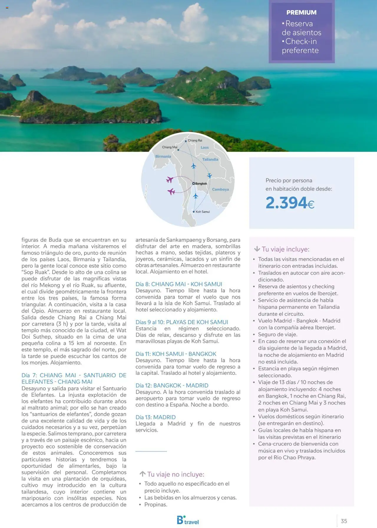 B the travel brand Asia 2025 │ válido desde el 15.11.2024 | Página: 35