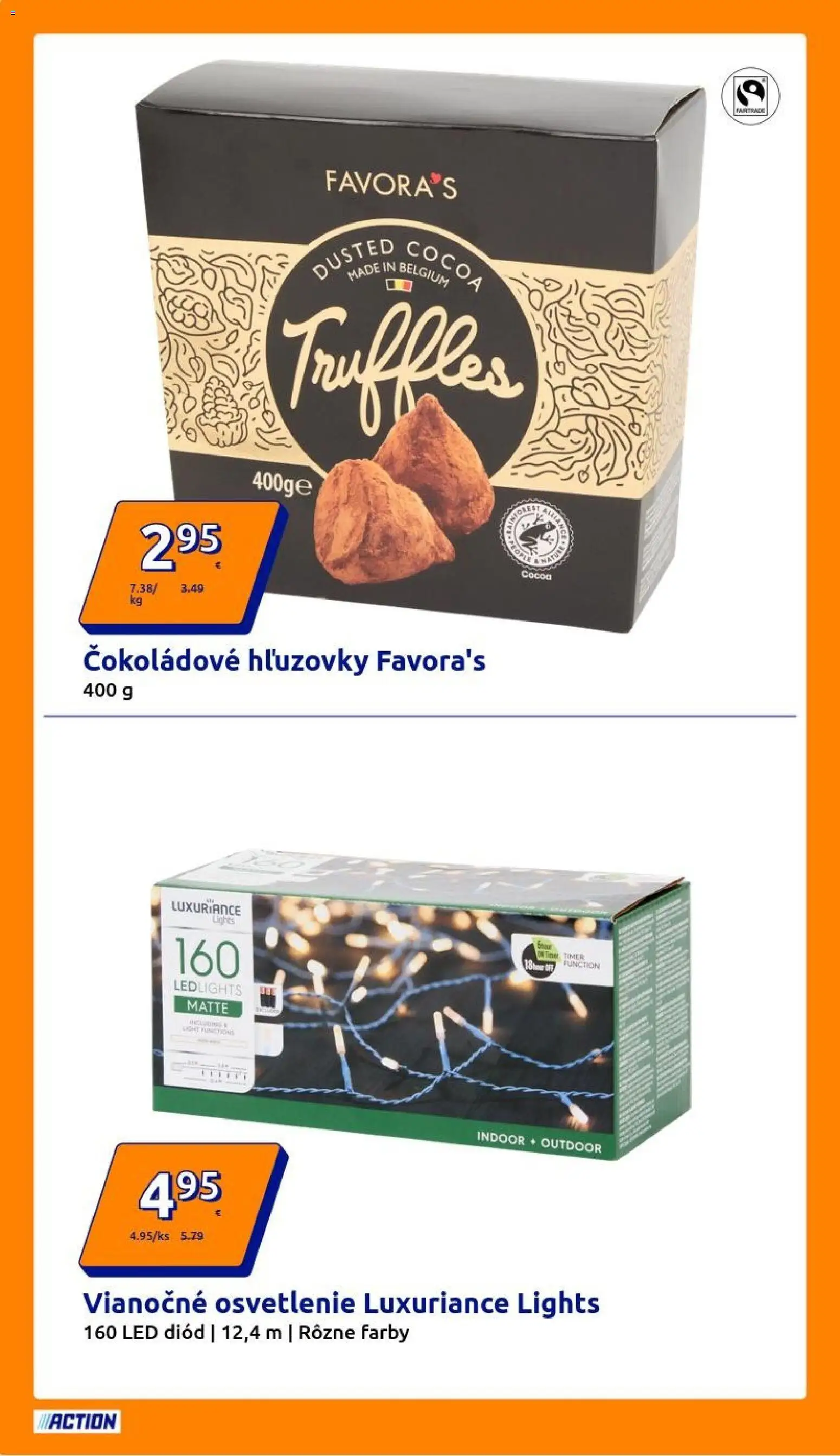 Nové Action akcie – leták je platný od 05.11.2025 | Strana: 18 | Produkty: Osvetlenie, Led