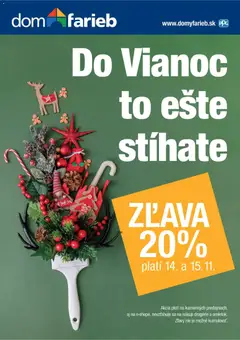 Dom farieb leták platný od 14.11.2026