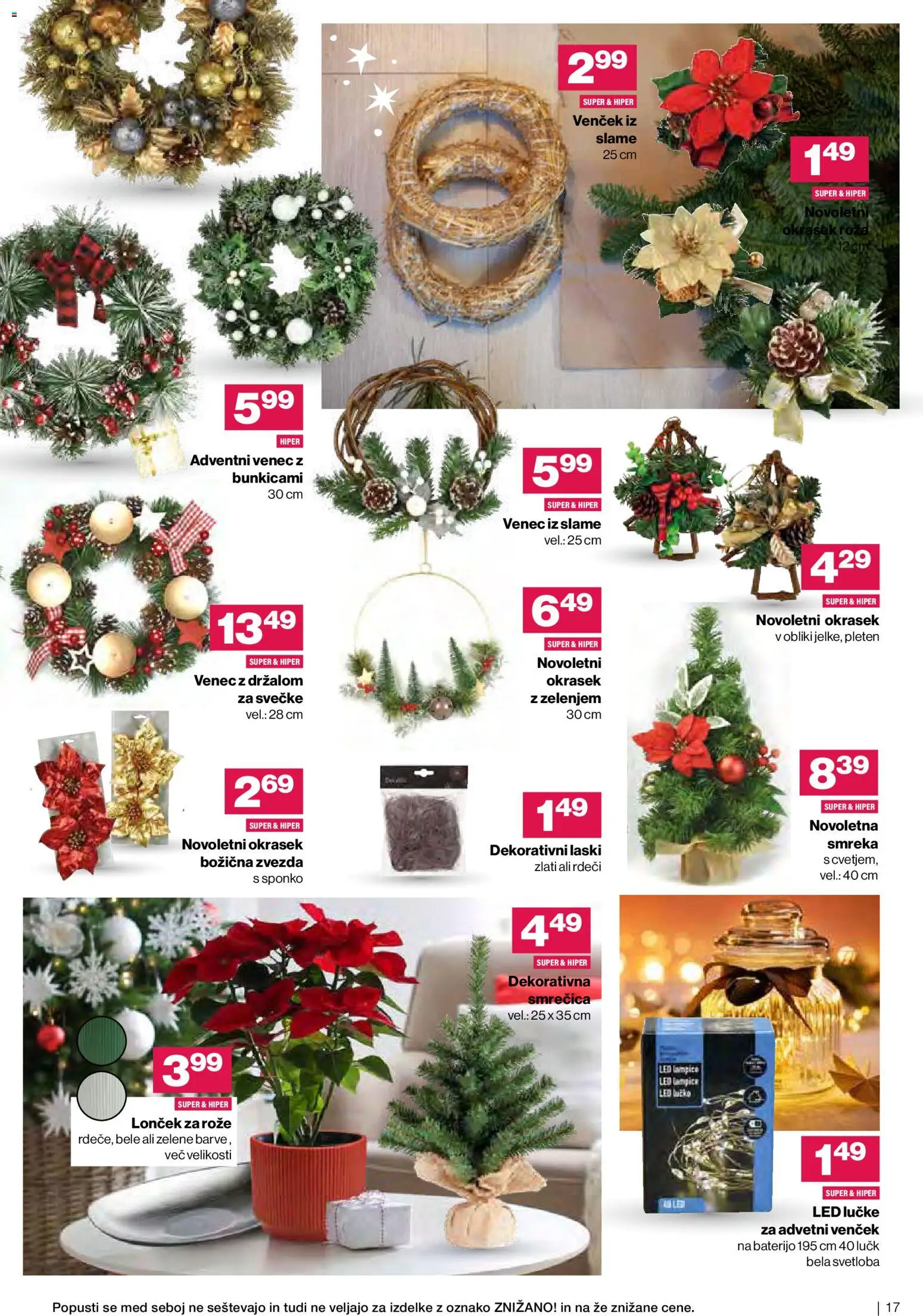 Novi Mercator katalog ponudbe – veljaven od 05.11.2025 | Stran: 17