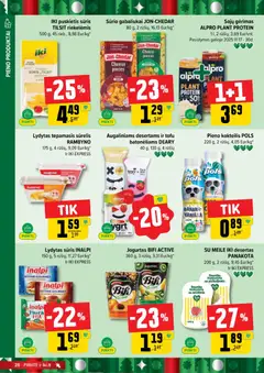 IKI leidinys galioja nuo 17.11.2025 | Puslapis: 28 | Prekių: Sūrelis, Jogurtas, Sūris, Lydytas sūris
