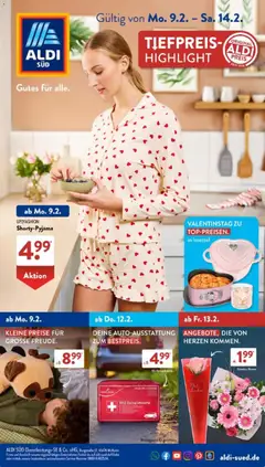 Aldi Süd Prospekt 	 ab 09.02.2026 gültig