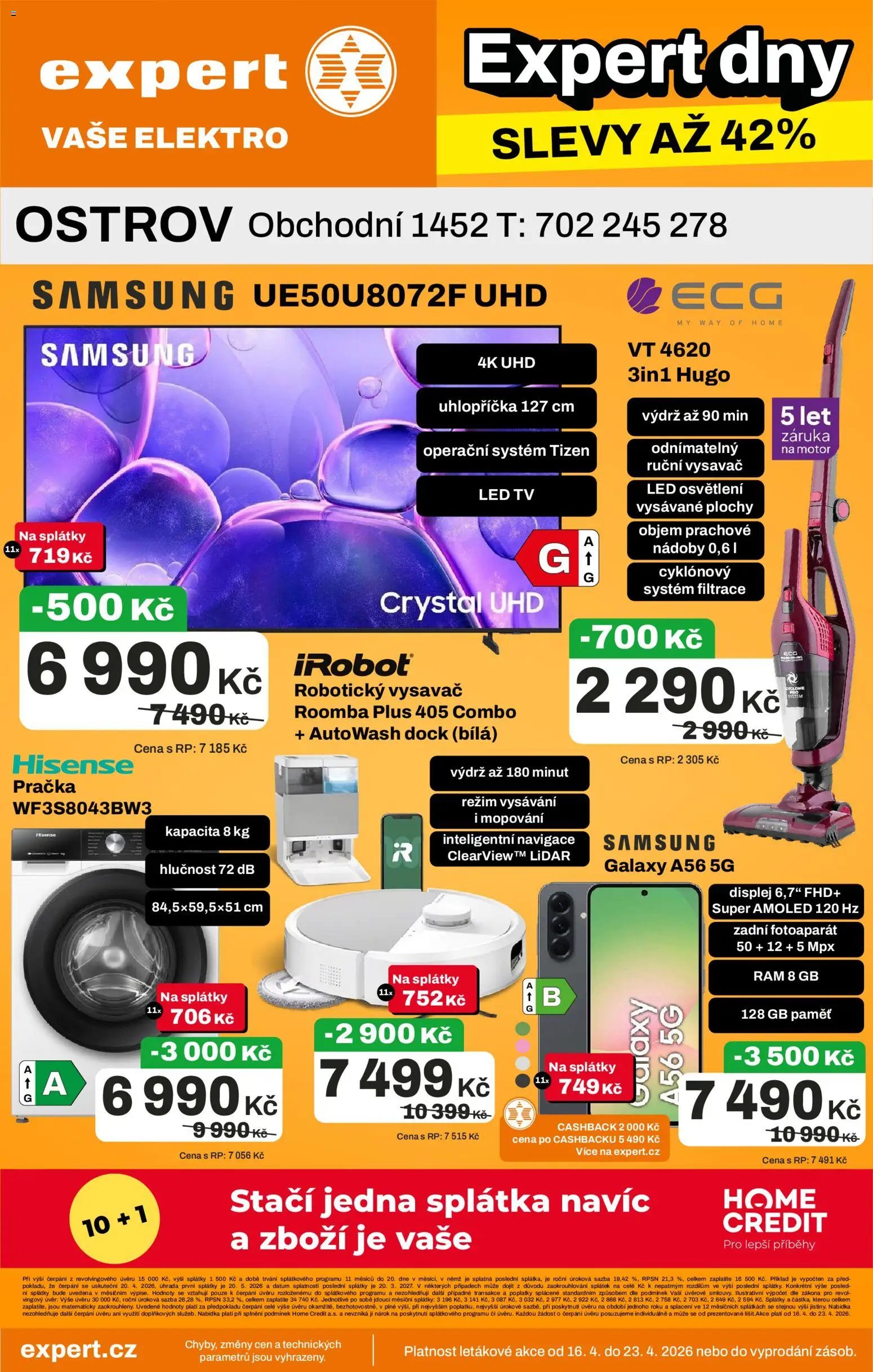 Expert elektro leták od 16.04.2026 | Strana: 1