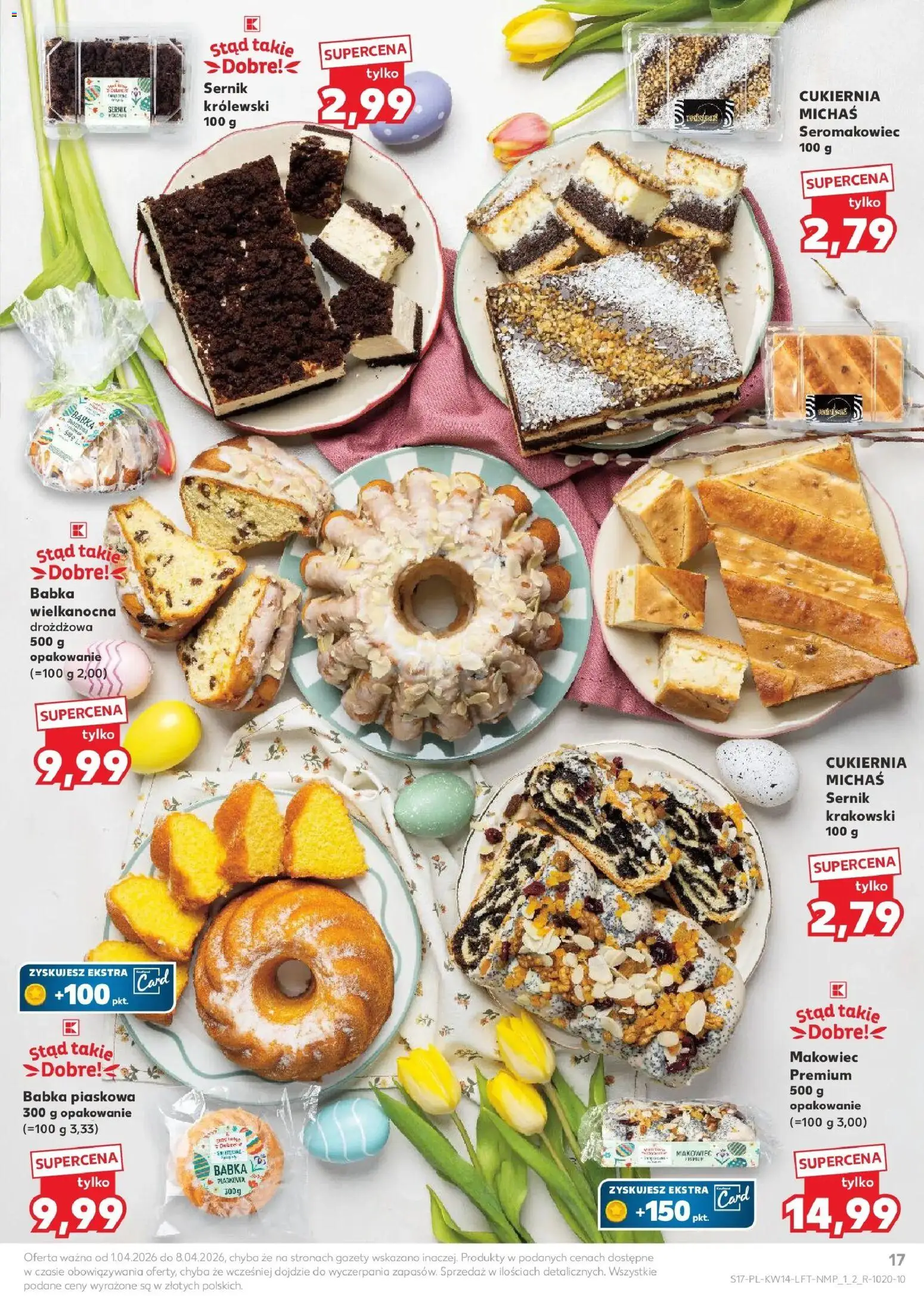 Kaufland gazetka od 01.04.2026 | Strona: 17 | Produkty: Babka