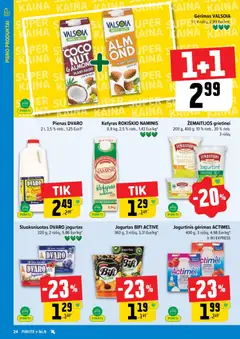 IKI leidinys galioja nuo 12.01.2026 | Puslapis: 24 | Prekių: Pienas, Jogurtas, Grietinė