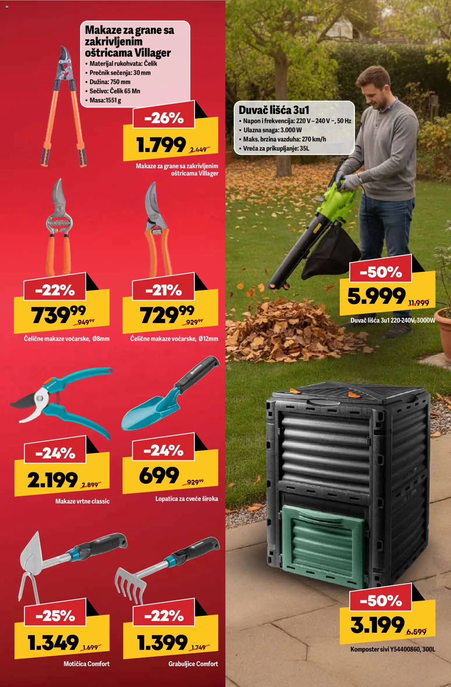 Mega Maxi katalog - važi od 26.02.2026 | Strana: 5 | Proizvode: Makaze, Cvece