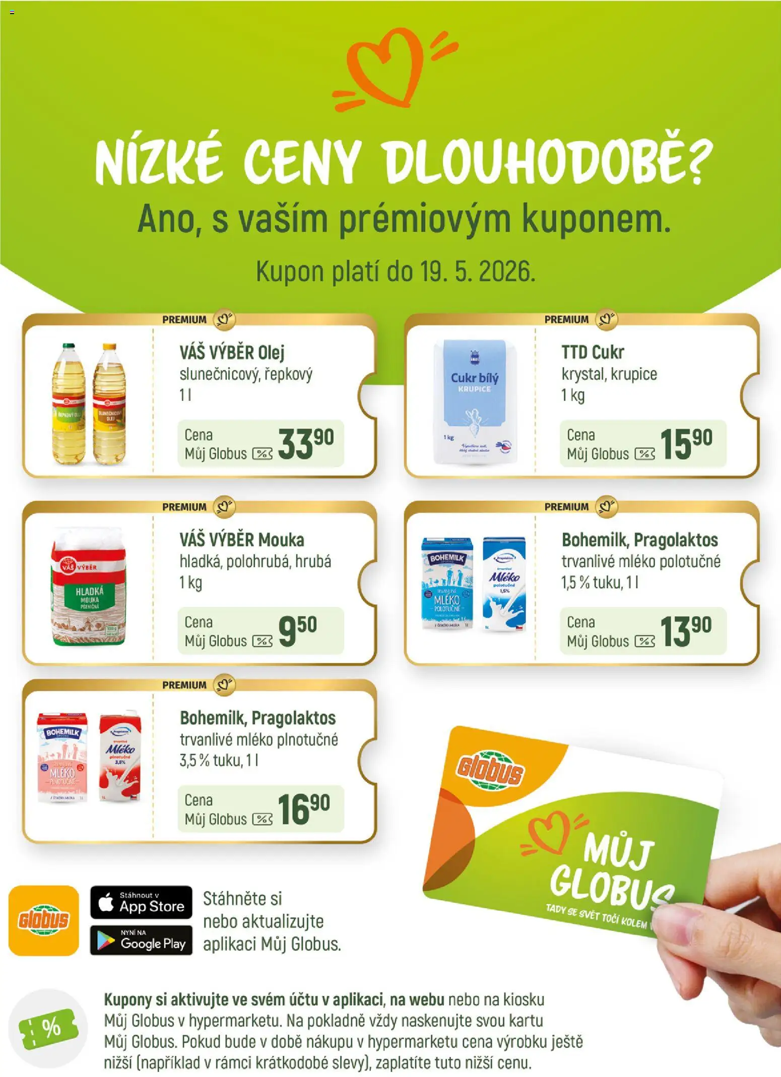 Globus leták - Praha Černý Most od 25.02.2026 | Strana: 5 | Produkty: Mléko polotučné, Mléko, Krupice, Cukr