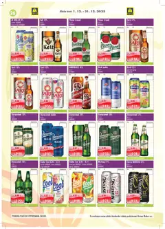 Makos leták platný od 01.12.2025 | Strana: 26 | Produkty: Šariš, Staropramen, Grep, Gambrinus