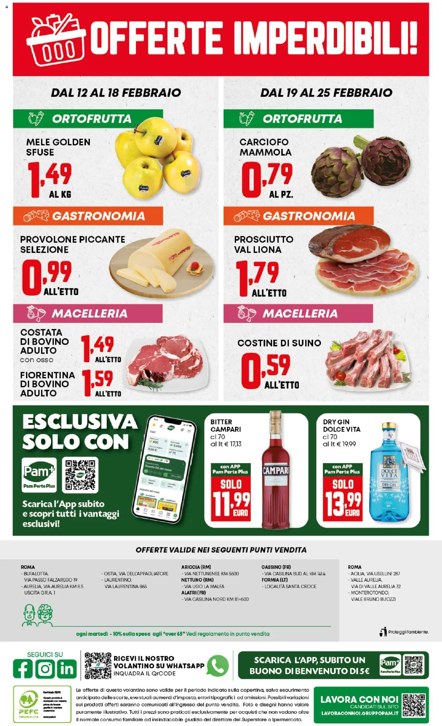 Volantino Panorama del 12.02.2026 | Pagina: 20 | Prodotti: Bovino, Mele, Suino, Prosciutto