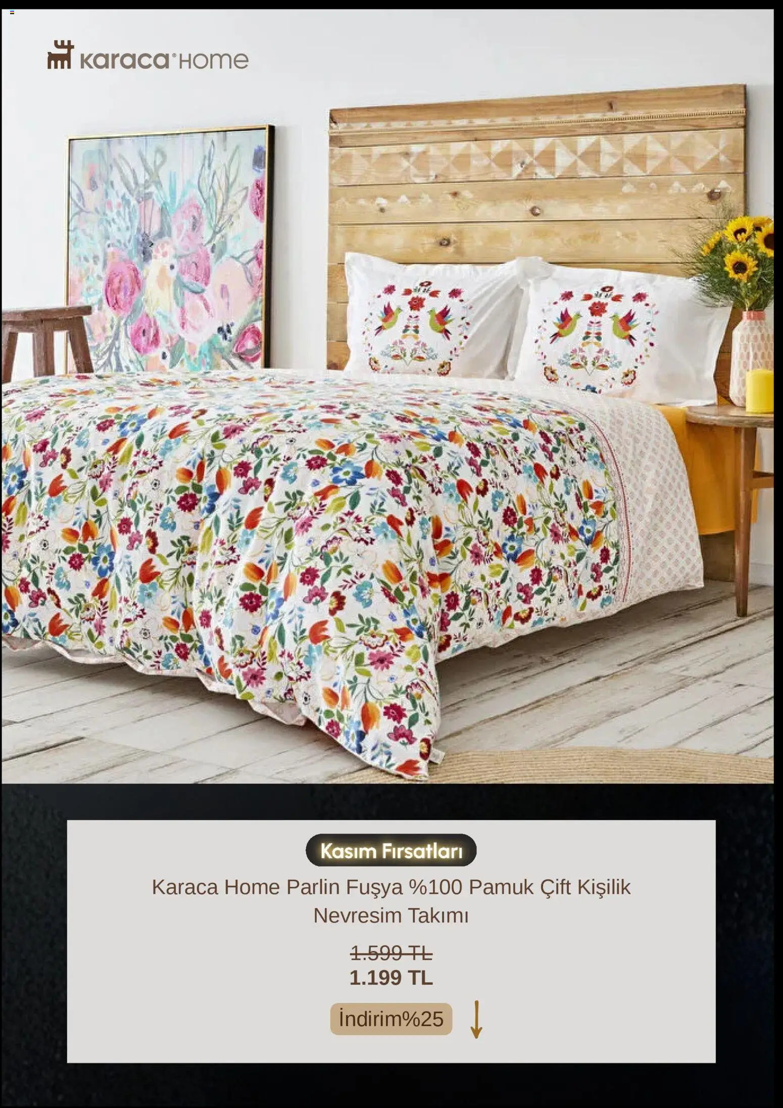 Karaca Home Black Friday - 24.11.2025 tarihinden itibaren geçerlidir | Sayfa: 3 | Ürünler: Nevresim