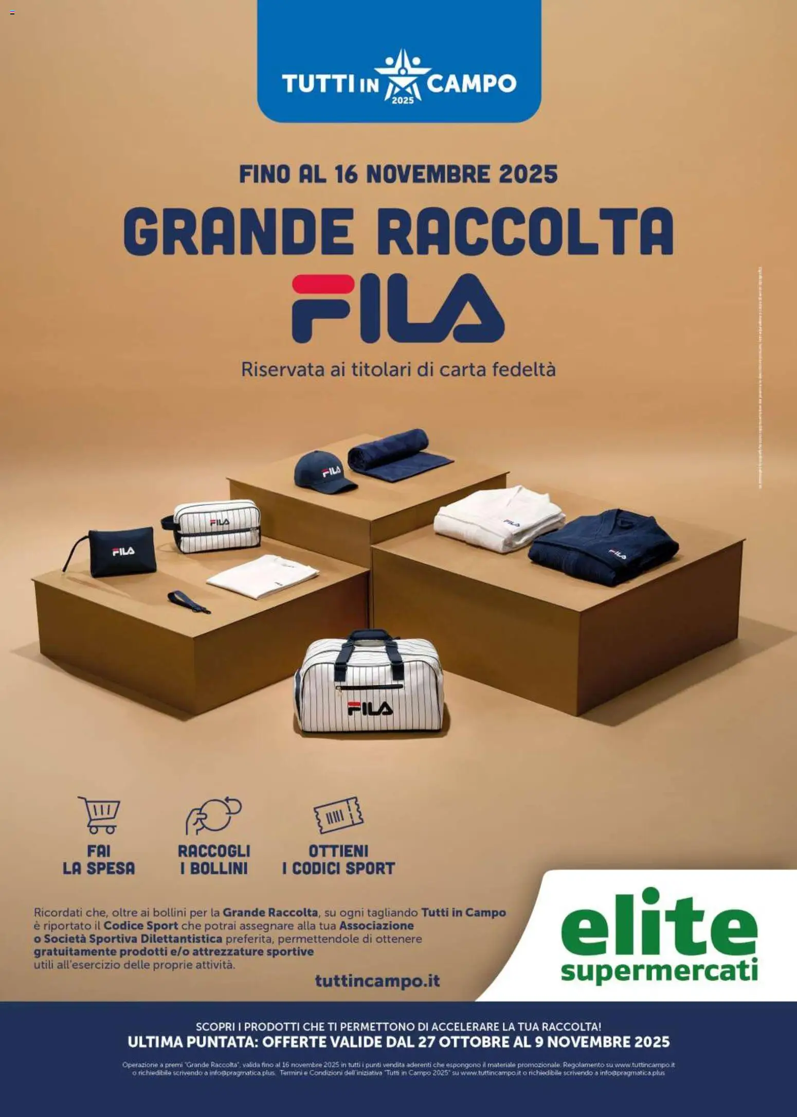 Volantino Elite Supermercati del 27.10.2025 | Pagina: 1