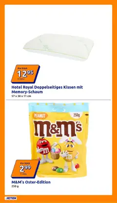 Action Prospekt ab 11.03.2026 gültig | Seite: 30 | Produkte: Kissen, M&M's