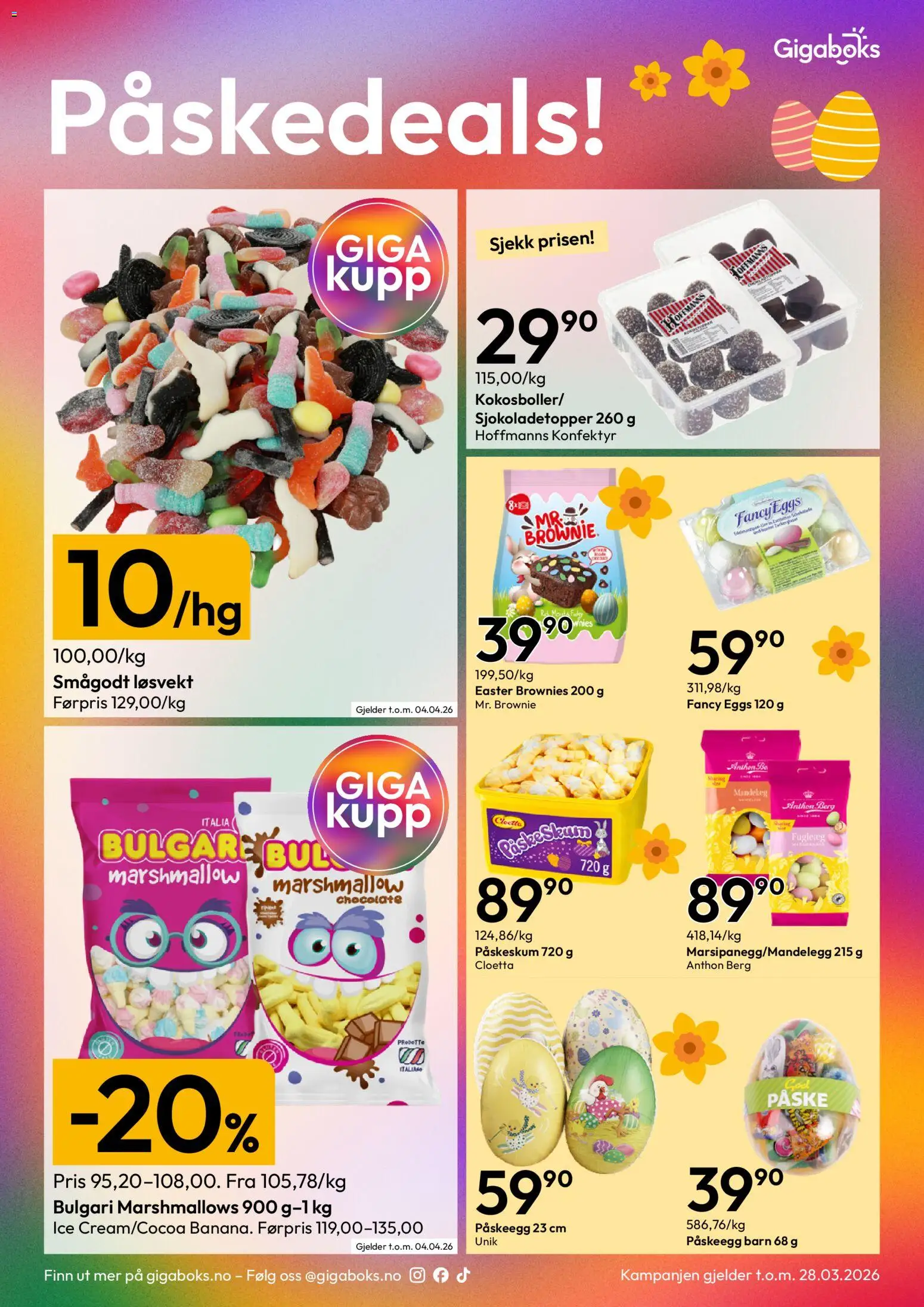 {H1} | Side: 4 | Produkter: Smågodt, Față de pernă, Stoney