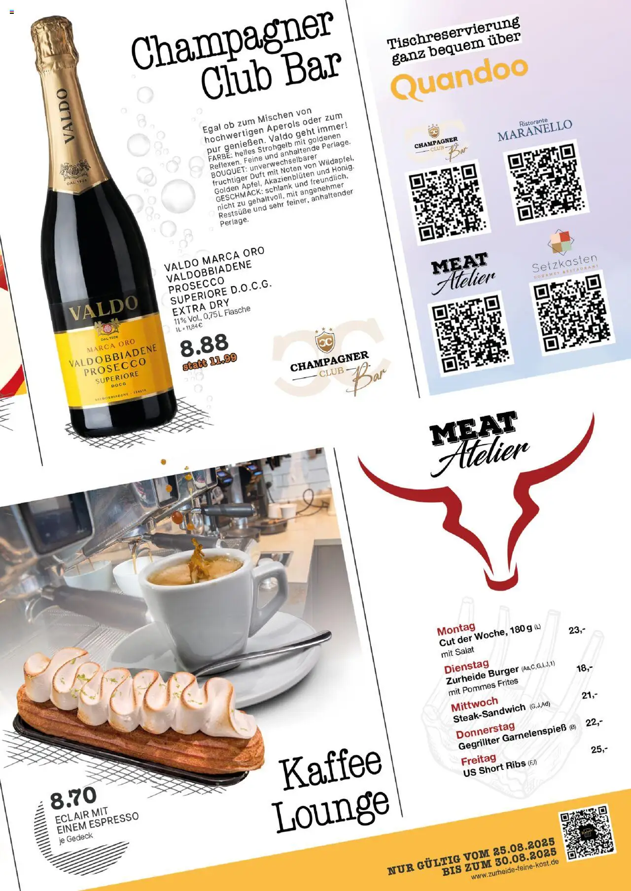 Edeka Zurheide Prospekt 	 - gültig ab dem 25.08.2025 | Seite: 9 | Produkte: Kaffee, Pommes, Burger, Duft