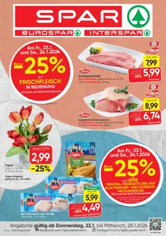 Spar Flugblatt ab 22.01.2026 gültig