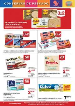 Vista previa El Corte Inglés ofertas válido desde el 26.02.2026 | Página: 18 | Productos: Berberechos, Té, Aceite de oliva, Atún claro